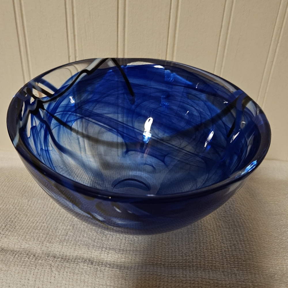 Kosta Boda glass bowl